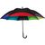 Automatik Regenschirm in Regenbogefarben (Bild 1)
