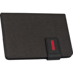 A5 Schreibmappe mit integrierter Powerbank (4.000 mAh) und LED