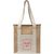 Jute Kühltasche mit langen Henkeln (Bild 3)