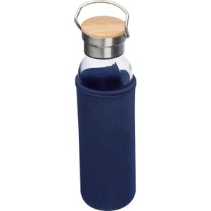Glasflasche mit Neoprenüberzug, 600ml