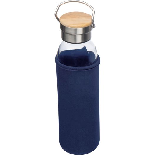 Glasflasche mit Neoprenüberzug, 600ml (Bild 1)