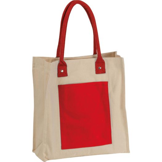 Canvas Shopper mit langen Henkeln (Bild 1)