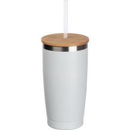 To Go Becher mit Trinkhalm