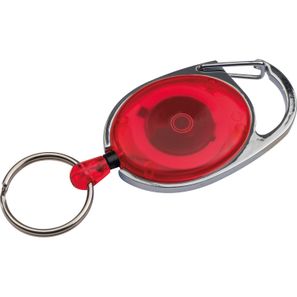 Schlüsselanhänger mit Karabiner und ausziehbarem Schlüsselring