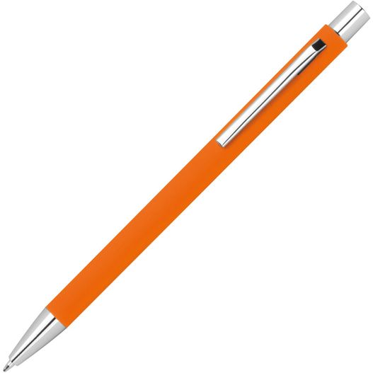 einen stift mit einer metallspitze und einem metallkörper Kugelschreiber schlank (Bild 1)
