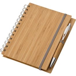 Notizbuch mit Bambuscover