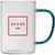 Glastasse mit farbigem Henkel, 250ml (Bild 4)
