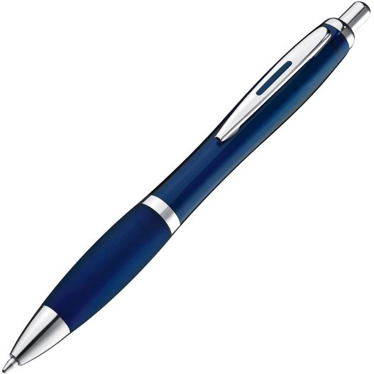 Kugelschreiber mit farbig transparentem Schaft (Bild 1)