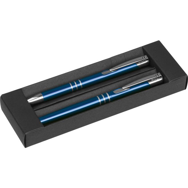 Produktabbildung Schreibset bestehend aus einem Kugelschreiber und einem Rollerball Schreibset bestehend aus einem Kugelschreiber und einem Rollerball