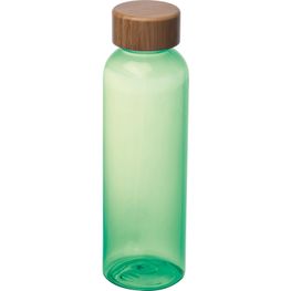 Produktabbildung Trinkflasche aus PET mit Bambusdeckel, 500ml Trinkflasche aus PET mit Bambusdeckel, 500ml