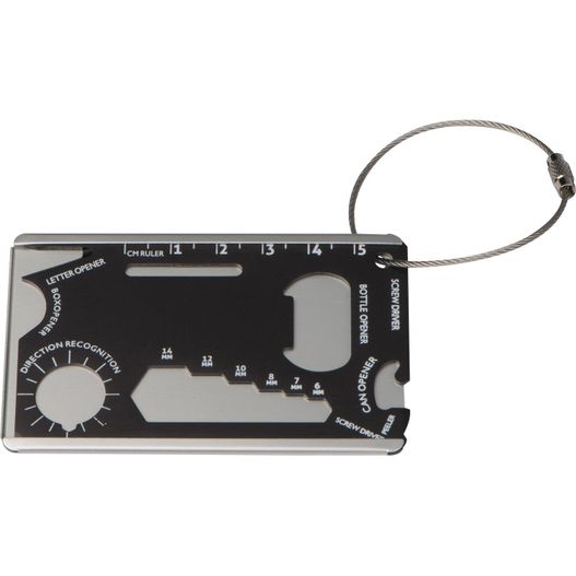 Survival Kofferanhänger aus Aluminium (Bild 1)