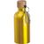 Edelstahltrinkflasche mit Karabiner, 400ml