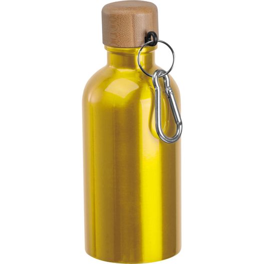 Produktabbildung Edelstahltrinkflasche mit Karabiner, 400ml Edelstahltrinkflasche mit Karabiner, 400ml (Bild 1)