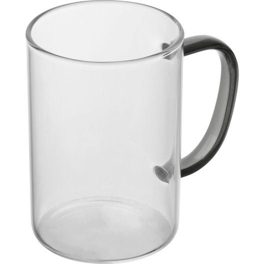 Glastasse mit farbigem Henkel, 250ml (Bild 1)