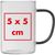 Glastasse mit farbigem Henkel, 250ml (Bild 4)