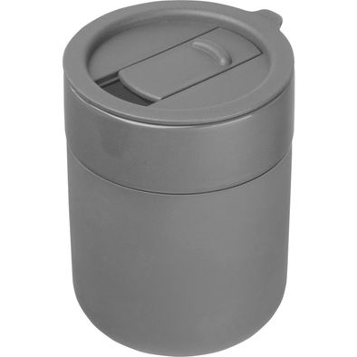 Produktabbildung Keramiktrinkbecher mit Silikonhülle, 340ml Keramiktrinkbecher mit Silikonhülle, 340ml