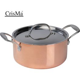 CrisMa Induktionskochtopf mit Deckel