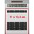 Tischrechner Eigendesign mit 12 Digits aus Kunststoff (Bild 4)