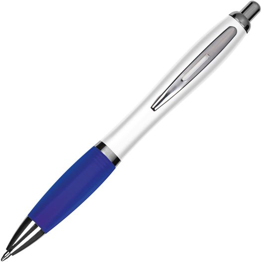 Produktabbildung Kugelschreiber mit weißem Schaft Kugelschreiber mit weißem Schaft (Bild 1)