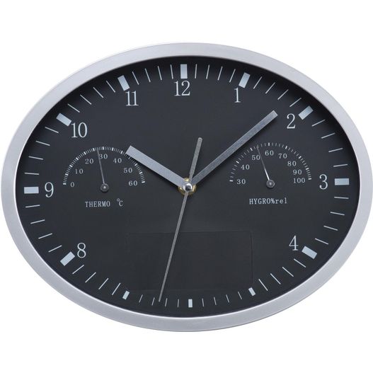 Produktabbildung Wanduhr mit Hygro- und Thermometer Wanduhr mit Hygro- und Thermometer (Bild 1)