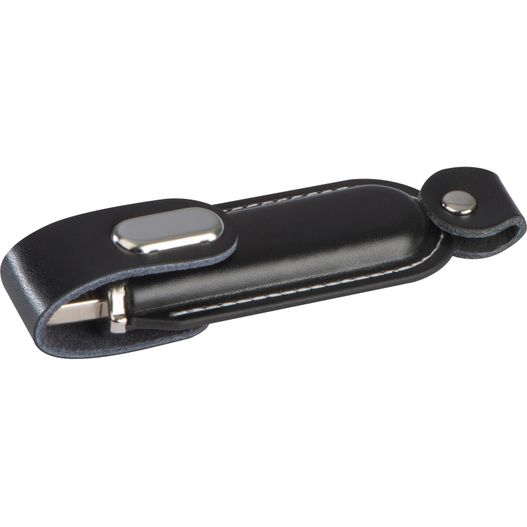 Produktabbildung USB Stick mit Kunstledereinband 4GB USB Stick mit Kunstledereinband 4GB (Bild 1)