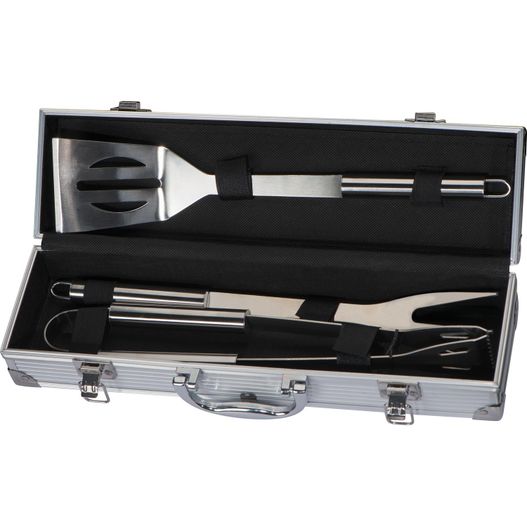 Grillkoffer aus Metall (Bild 1)