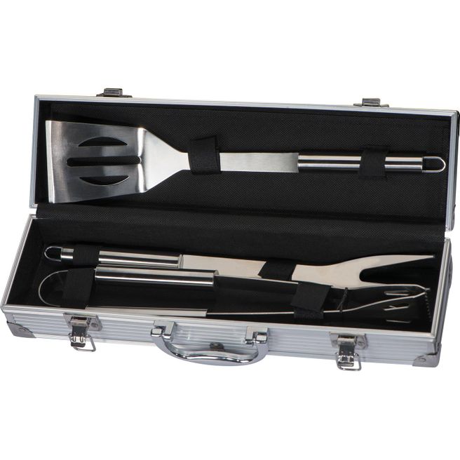 Grillkoffer aus Metall