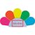 Textmarkerblume mit 5 farbigen Textmarkern (Bild 4)