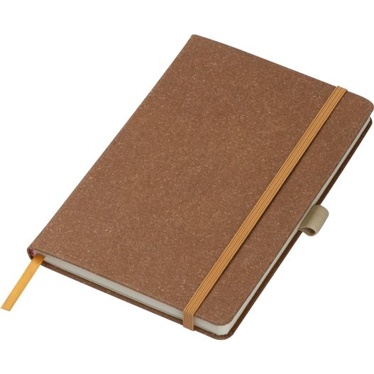 A5 Notizbuch mit recyceltem Ledereinband (Bild 1)