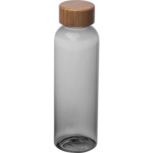 Trinkflasche aus PET mit Bambusdeckel, 500ml (Bild 1)