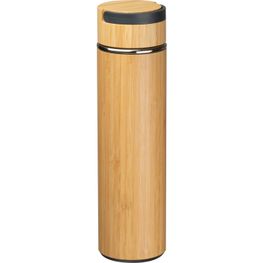Trinkflasche mit Teesieb Bambus
