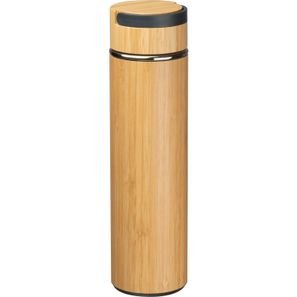 Trinkflasche mit Teesieb Bambus