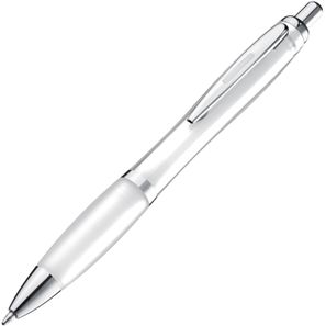 Kugelschreiber mit farbig transparentem Schaft