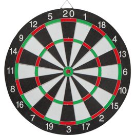 Dartscheibe mit Pfeilen