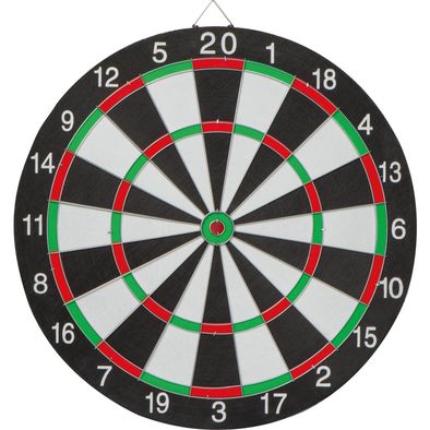 Dartscheibe mit Pfeilen