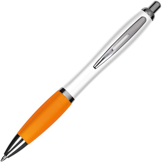 Produktabbildung Kugelschreiber mit weißem Schaft Kugelschreiber mit weißem Schaft (Bild 1)