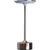 Tischlampe aus Edelstahl mit Akku (Bild 4)