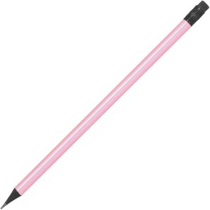 Bleistift mit Radiergummi in Metallic-Farben