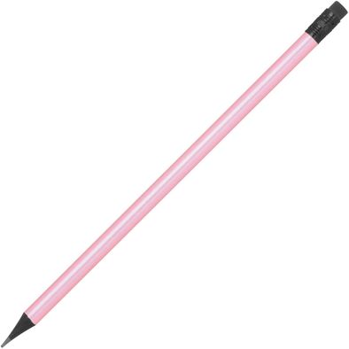 Produktabbildung Bleistift mit Radiergummi in Metallic-Farben Bleistift mit Radiergummi in Metallic-Farben