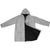 Zweifarbige Wende Regenjacke aus PVC