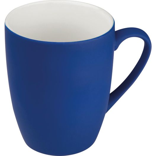 Produktabbildung Tasse aus Porzellan, außen gummiert, 300ml Tasse aus Porzellan, außen gummiert, 300ml (Bild 1)