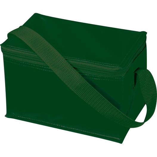 eine grüne lunchtasche mit einem gurt Kühltasche für 6 Dosen à 0,33l (Bild 1)