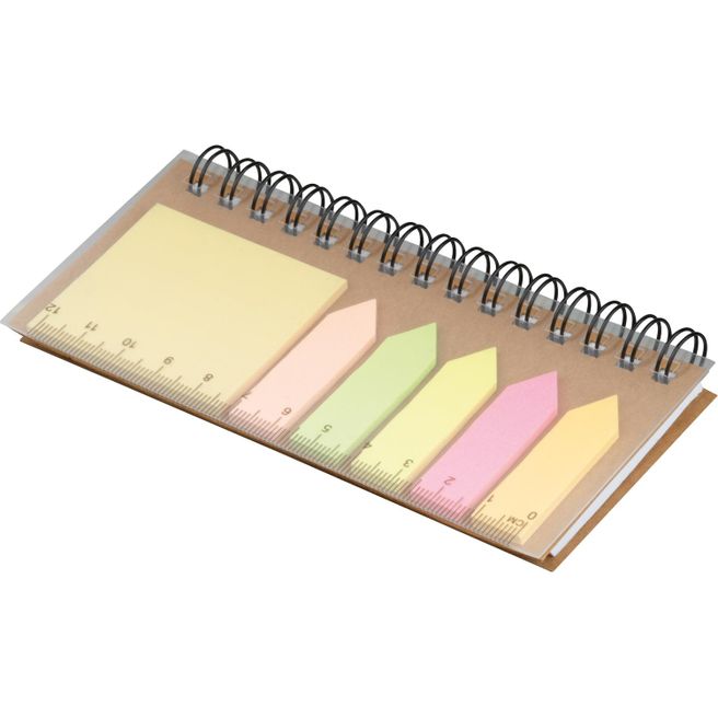 Produktabbildung Haftnotiz Set mit Spiralblock Haftnotiz Set mit Spiralblock