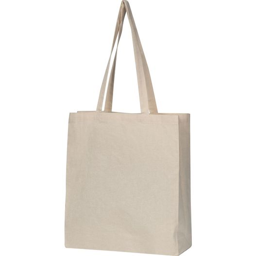 Bio Baumwolltasche mit Bodenfalte (Bild 1)