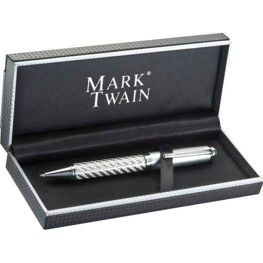 Mark Twain Kugelschreiber aus Metall (Bild 1)