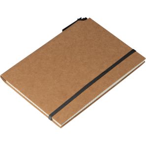 Notizbuch mit Umschlag aus Karton