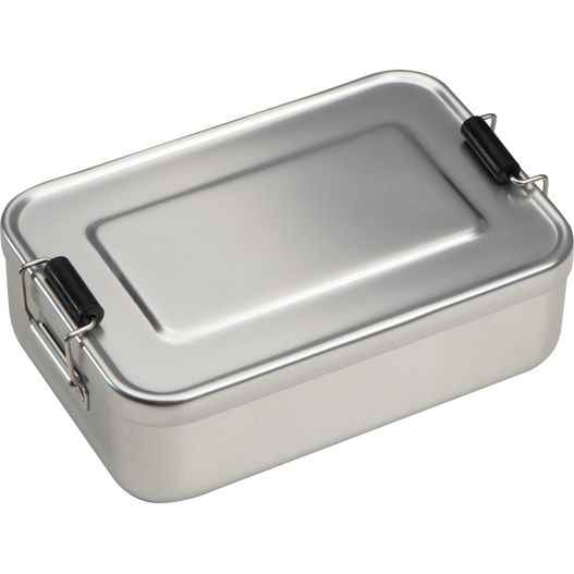 Brotzeitdose aus Aluminium zum Verschließen (Bild 1)