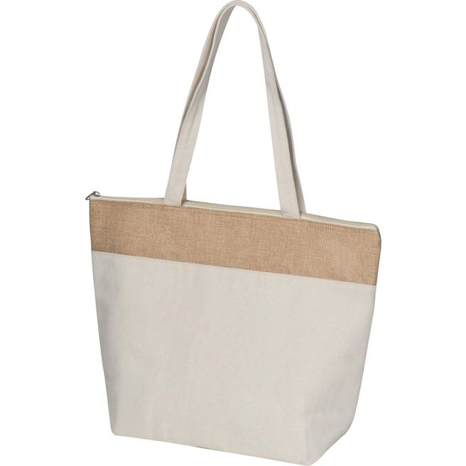 Produktabbildung Kühltasche aus Baumwolle und Jute Kühltasche aus Baumwolle und Jute