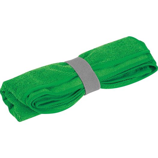 Produktabbildung Mikrofaser Handtuch mit Gummiband Mikrofaser Handtuch mit Gummiband (Bild 1)