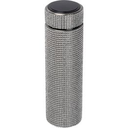 Produktabbildung Vakuum Edelstahltrinkflasche mit Strassstein-Akzenten Vakuum Edelstahltrinkflasche mit Strassstein-Akzenten